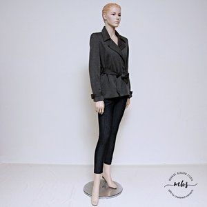 G.E.T. Equipment General Technique Houndstooth Waist Belt Buckle Cuff Blazer